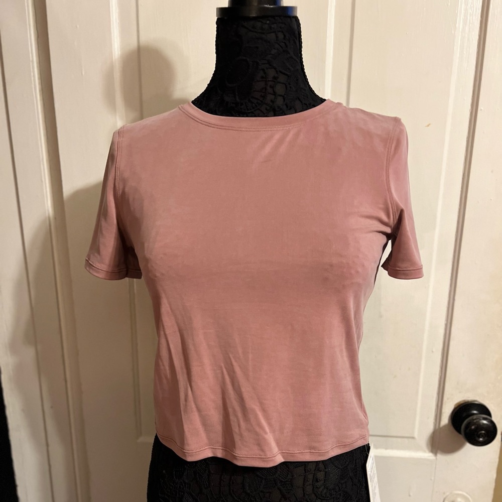 Open Tie-Back Short Sleeve